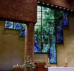 Stained-glass windows by John Piper