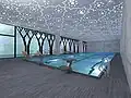 Artist's rendition of the swimming pool, 2011