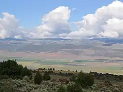 Grass Valley and the Sevier Plateau from SR-25