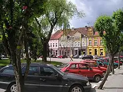 Haller Town Square in Lidzbark