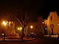 La place du Griffe at night - Cet endroit est brumeux et mystérieux