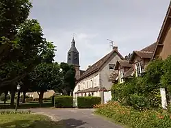 The church in Tremblay-les-Villages