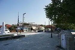 The central square of Evzonoi
