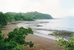 The beach at Hamouro