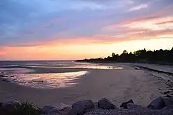 Beach of Pointe-aux-Outardes