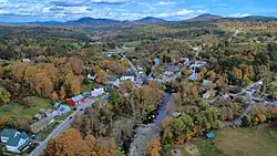 Plainfield, VT, from the west