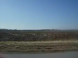 Much of Ridge Township is flat farmland