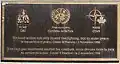 Peacekeepers plaque