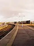 Platforms 1 and 2 facing towards Norwich.