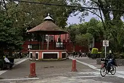 Plaza Agustín Jáuregui, the heart of historic Mixcoac
