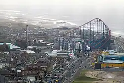 Aerial view of the park