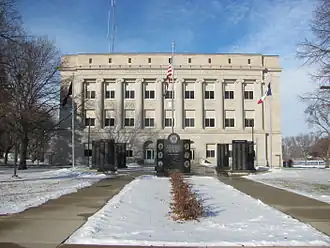 The Pocahontas County Courthouse in Pocahontas