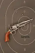 Original Pocket Police fired from 23 yards