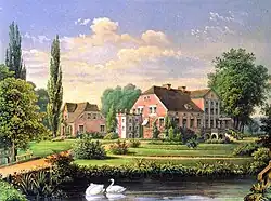 Podangen Palace, around 1860, Edition by Alexander Duncker