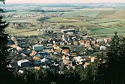 View from the south