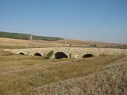 Docolina Bridge, în Chițcani village