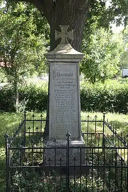 War memorial in Pölchow