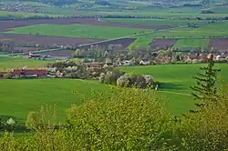 View from the south
