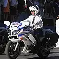 Yamaha FJR1300A used by French Police