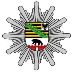 Polizeistern Sachsen-Anhalt