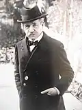Paul Bourget at Le Plantier around 1920.