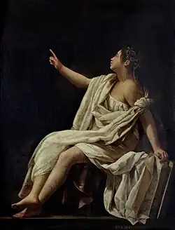 Polyhymnia, Giovanni Baglione, 1620