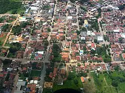 Aerial View from downtown Pompéu (2012)