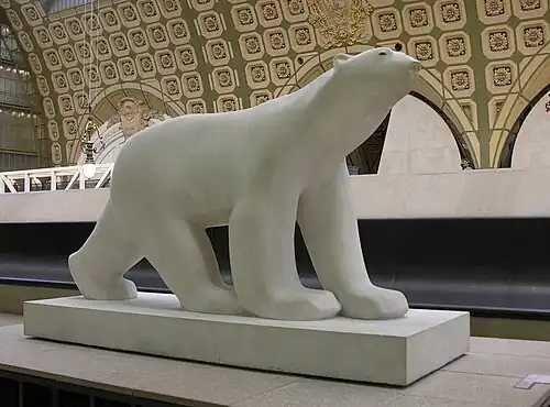 The White Bear by François Pompon, (1922) Musée d'Orsay