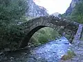 Pont de Sant Antoni bridge over the Valira del Nord river