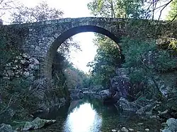 Quintão Bridge - A medieval bridge located in Carvalheira - Terras de Bouro