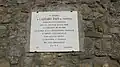 Plaque dedicated to Lazzaro Papi