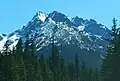 Porcupine Peak seen from the North Cascades Highway
