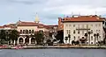 The promenade of Poreč (Parenzo), Croatia