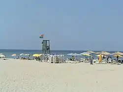 The beach of Neoi Poroi