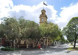 The former Port Melbourne Town Hall