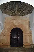Example of the renaissance style of the san Andres Apostol church