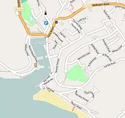 OpenStreetMap of Porthleven