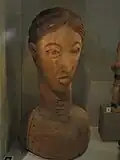 Carved wooden portrait bust (Ibibio sculptor, Nigeria), World Museum Liverpool