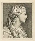 Portrait of an unknown woman
