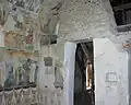 The interior of the church
