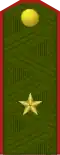 Ґенэрал-маёр G̀jeneral-major (Belarusian Ground Forces)[11]
