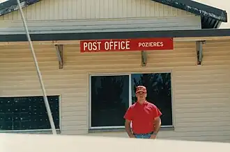 Post office, Pozieres, 1980s