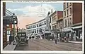 Main Street, showing Poli's Theatre, from a postcard sent in 1921