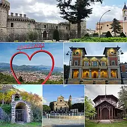 Collage of images of Avezzano