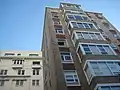 Modernist residential architecture in the Potts Point area. 2009.