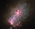 In NGC 3125 unusually high numbers of new stars forming occurs.[19]