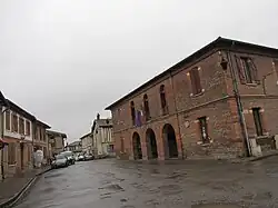 The town hall in Poucharramet