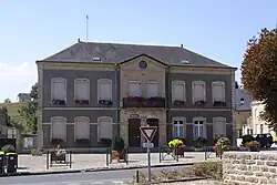 Town hall and school