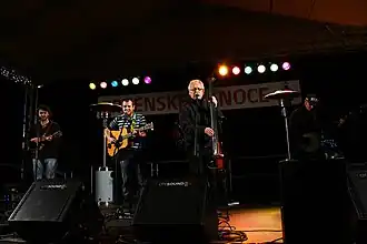 Poutníci performing in 2011