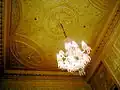 Ceiling and stuccowork on staircase